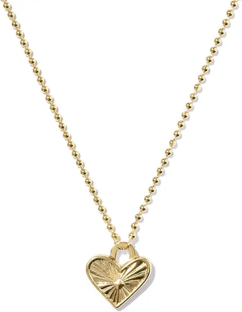 14K Gold-Filled Heart Necklace