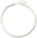 Gold-Tone Opal Anklet