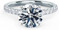 Moissanite Engagement Ring