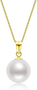Gold-Tone Freshwater Pearl Necklace