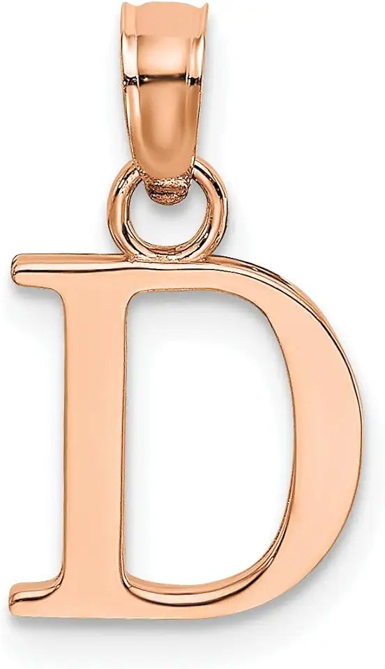 Gold-Tone Initial Pendant