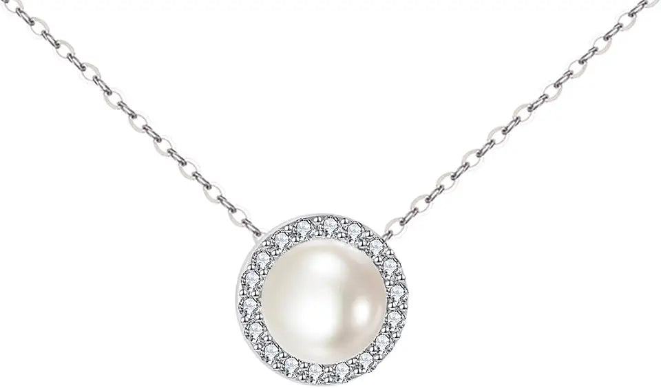 Round Lab-Grown Diamond Necklace