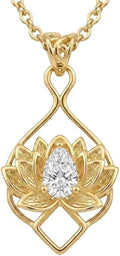 Gold-Tone Birthstone Necklace
