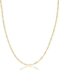 Gold-Tone Layered Necklace, 1mm