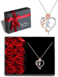 Heart Initial Necklace