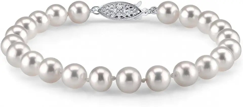 Freshwater Pearl Bracelet, 7.5mm