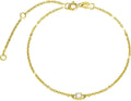 Gold-Tone Cubic Zirconia Bracelet
