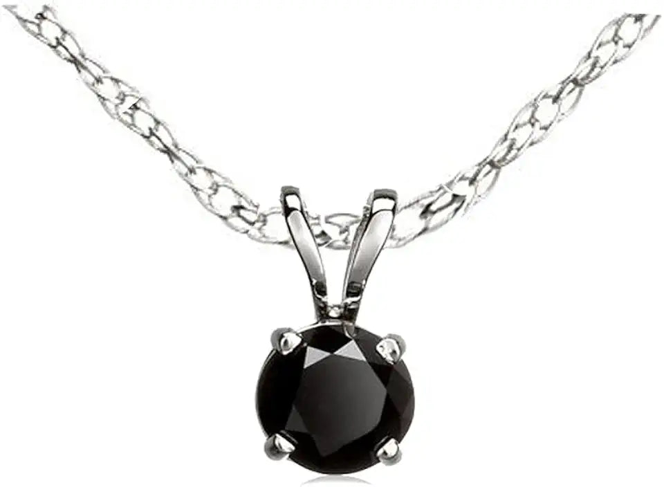 Round Solitaire Pendant