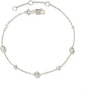 Sterling Silver Sapphire Bracelet