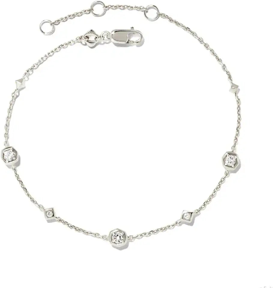 Sterling Silver Sapphire Bracelet