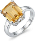 Sterling Silver Citrine Ring