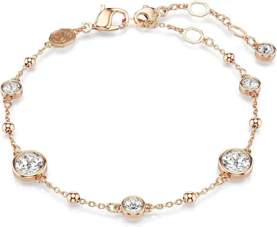 Rose Gold-Tone Round Bracelet