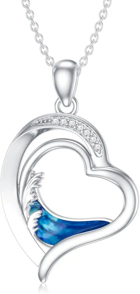Sterling Silver Heart Necklace