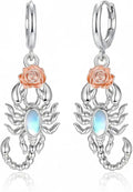 Sterling Silver Moonstone Earrings
