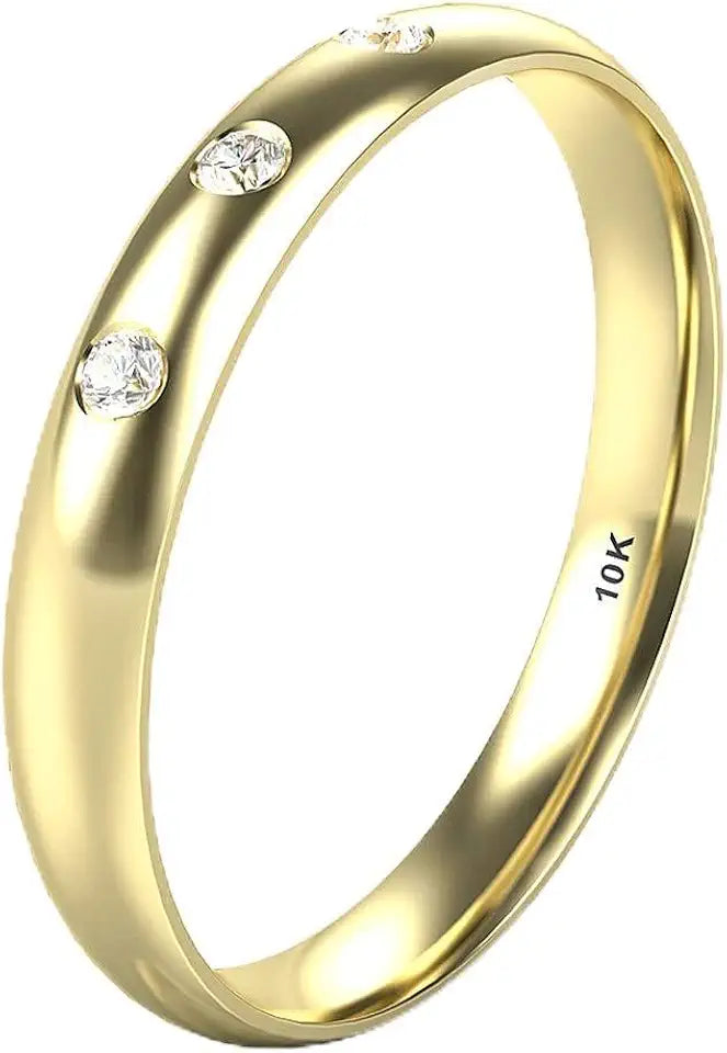 Gold-Tone Ring, 3MM