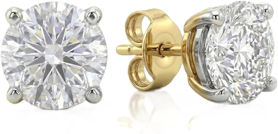 Gold-Tone Stud Earrings