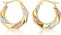 Gold-Tone Hoop Earrings