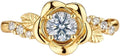 Gold-Tone Engagement Ring