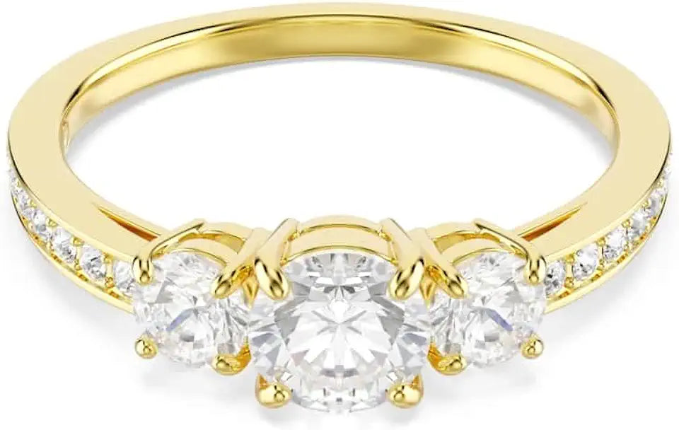 Gold-Tone Round Ring