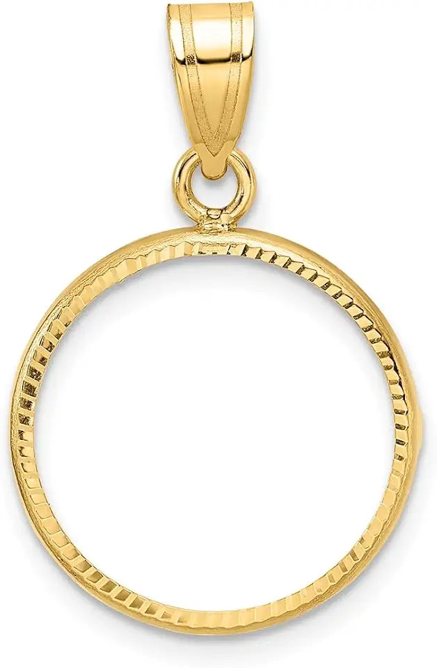 Gold-Tone Pendant, 16.5mm