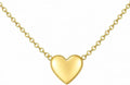Gold-Tone Heart Necklace