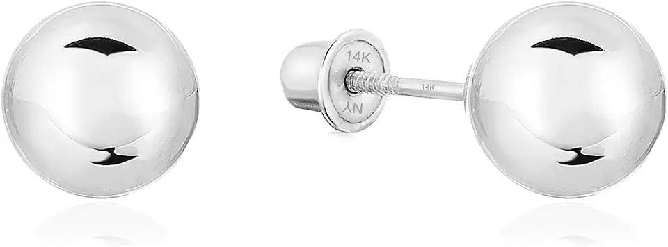 Gold-Tone Stud Earrings