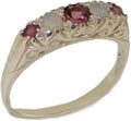 Sterling Silver Opal Ring