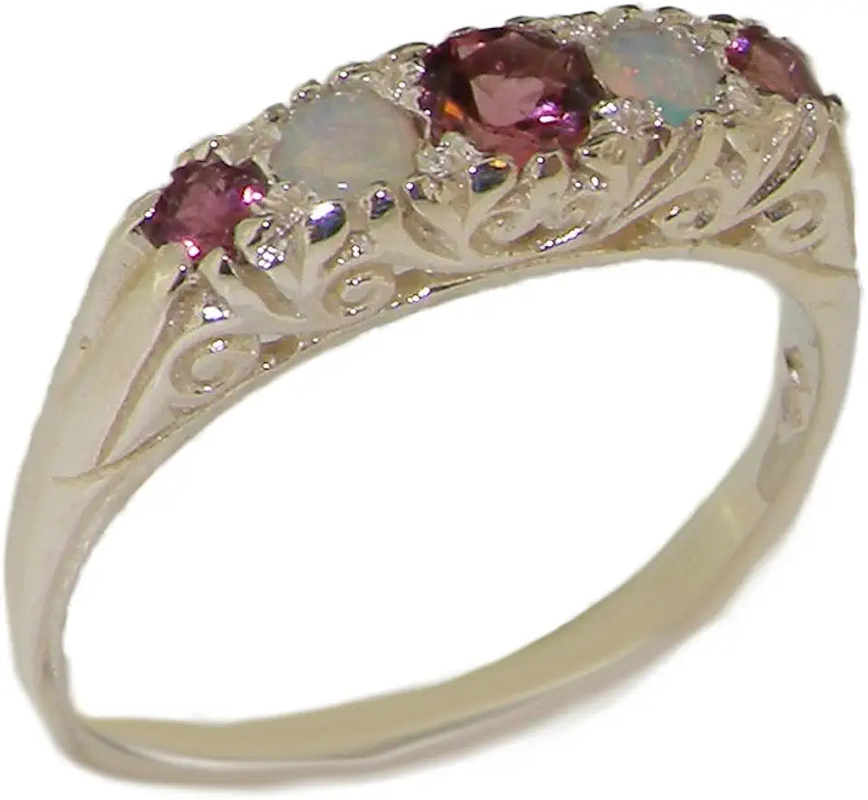 Sterling Silver Opal Ring
