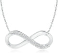 Sterling Silver Infinity Necklace