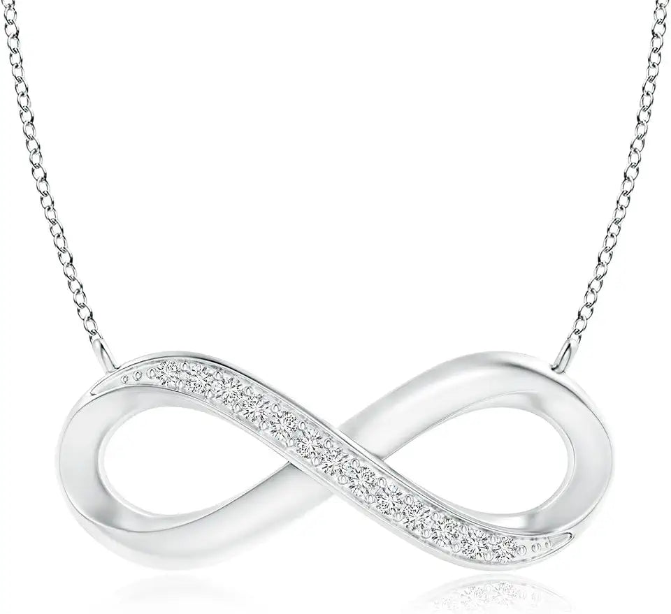 Sterling Silver Infinity Necklace