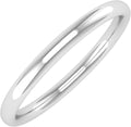 Gold-Tone Wedding Band, 2mm