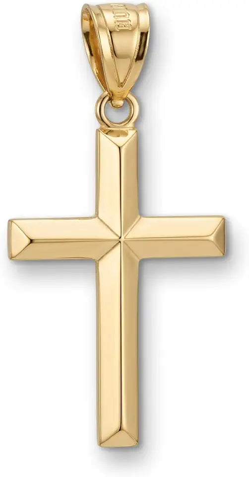 Gold-Tone Cross Jewelry Piece