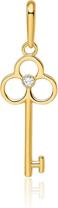 Gold-Tone Cubic Zirconia Necklace