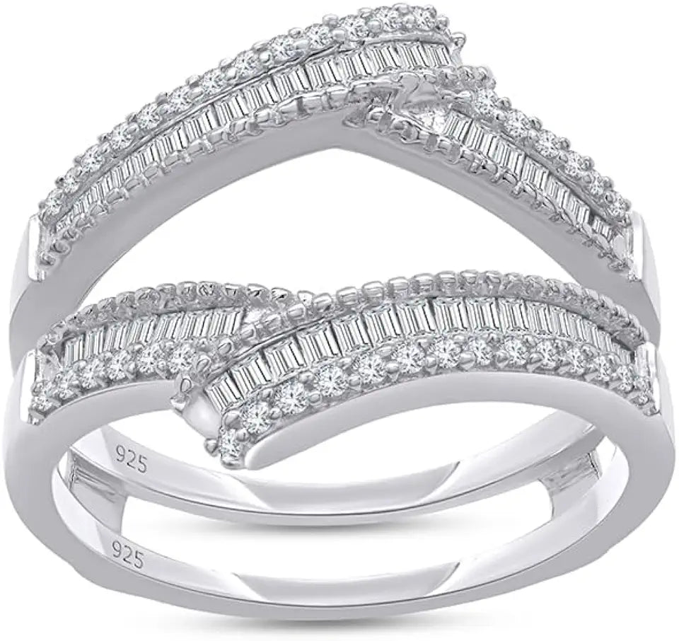 Round Cubic Zirconia Ring