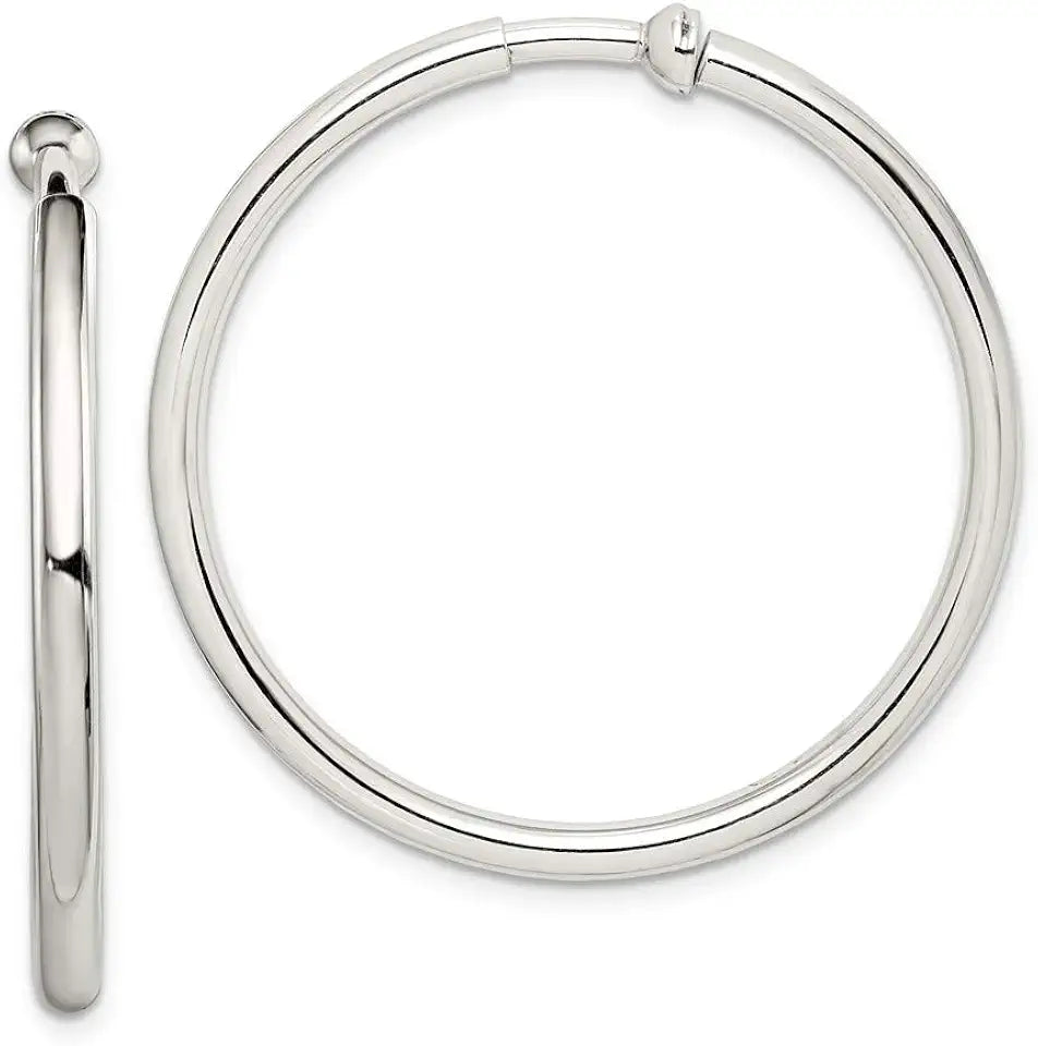 Sterling Silver Hoop Earrings
