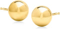 Gold-Tone Stud Earrings