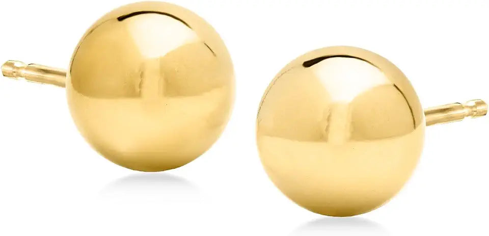 Gold-Tone Stud Earrings