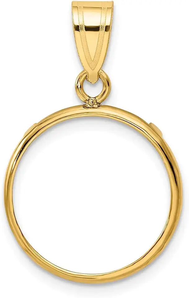 Gold-Tone Pendant, 16.5mm