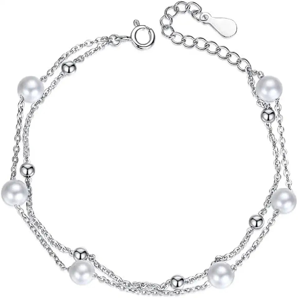 Gold-Tone Freshwater Pearl Bracelet