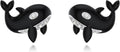 Sterling Silver Lab-Grown Diamond Stud Earrings
