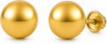 Gold-Tone Stud Earrings