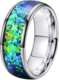 Opal Engagement Ring, 8MM