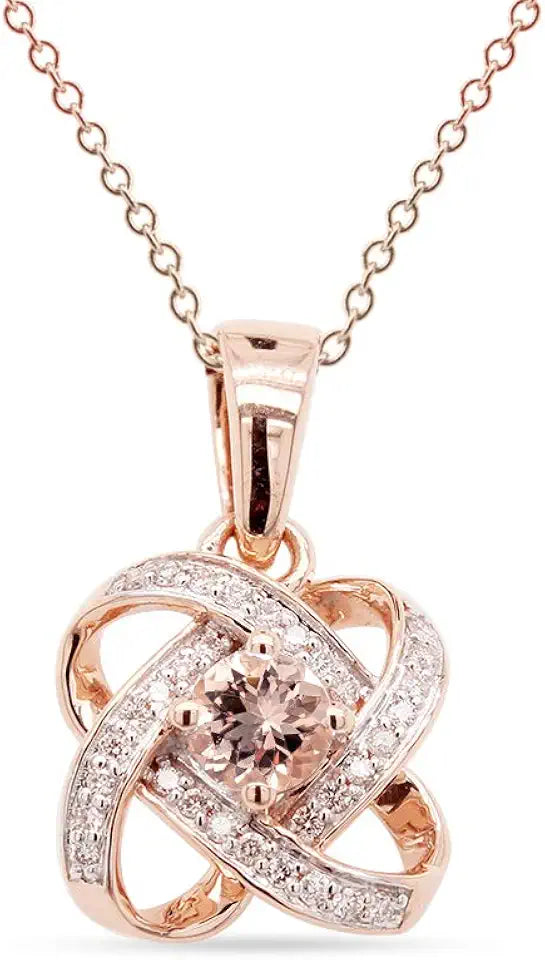 Gold-Tone Sterling Silver Round Necklace