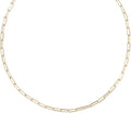 14K Gold-Filled Paperclip Necklace
