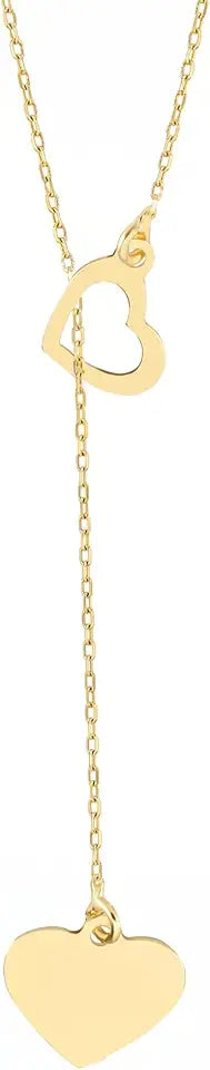 Gold-Tone Heart Necklace, 18 inch