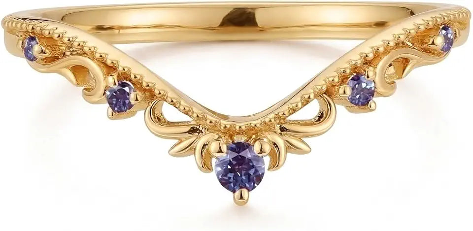 Gold-Tone Wedding Band