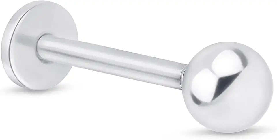 Gold-Tone Stud Earrings, 2.5mm