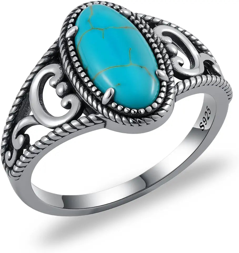 Sterling Silver Turquoise Ring