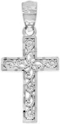 Gold-Tone Cross Necklace