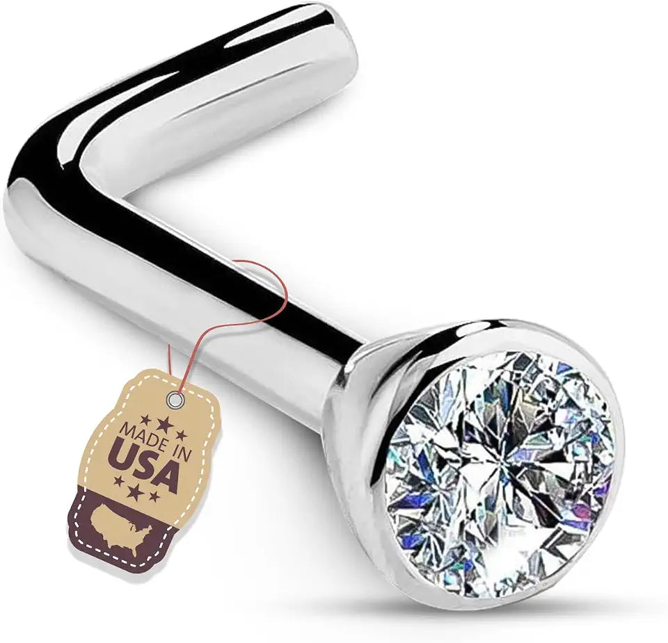 Gold-Tone Stud Body Jewelry, 2mm